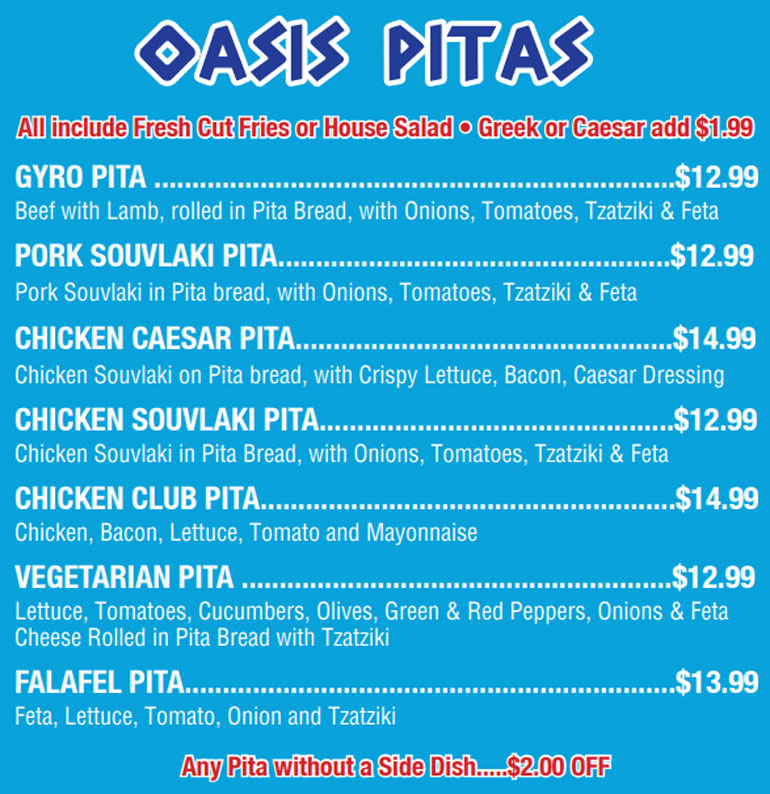 Oasis Pitas