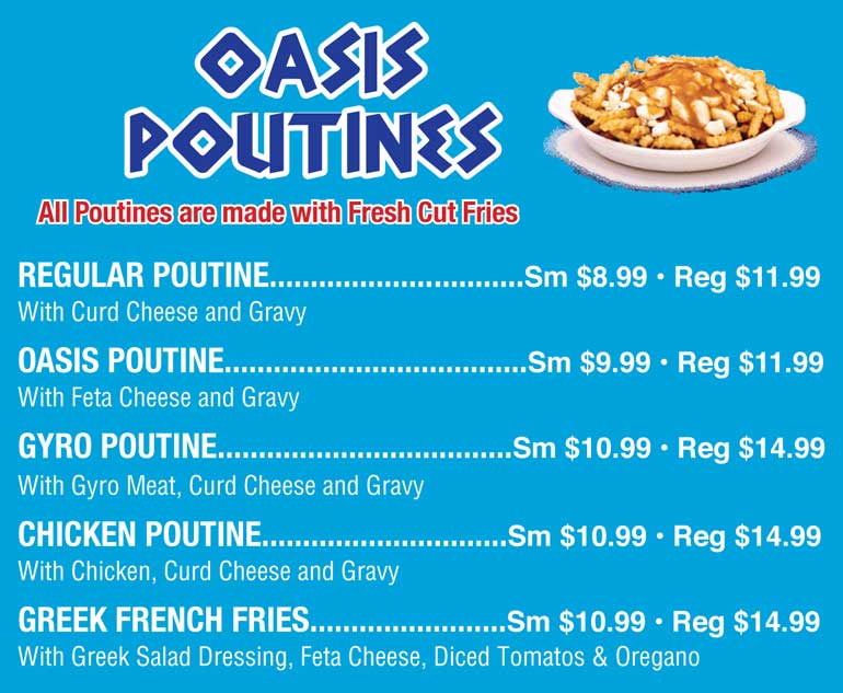 Oasis Poutines